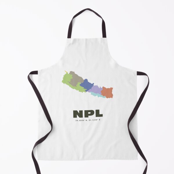Item preview, Nepal Map - NPL ISO Code Wall designed and sold by CartoPrints.