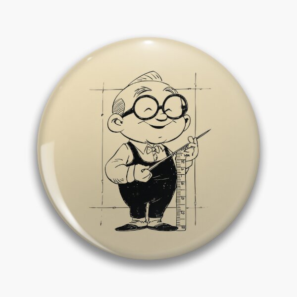 Item preview, Tailor with measuring tape designed and sold by Made-by-Gus.