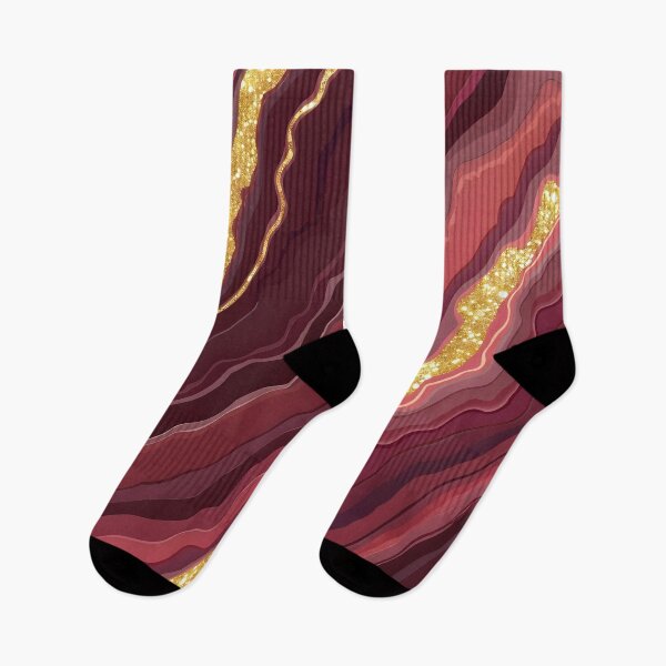 Item preview, Luxury Agate Burgundy Marble Modern Collection designed and sold by TrendyDesigne412.