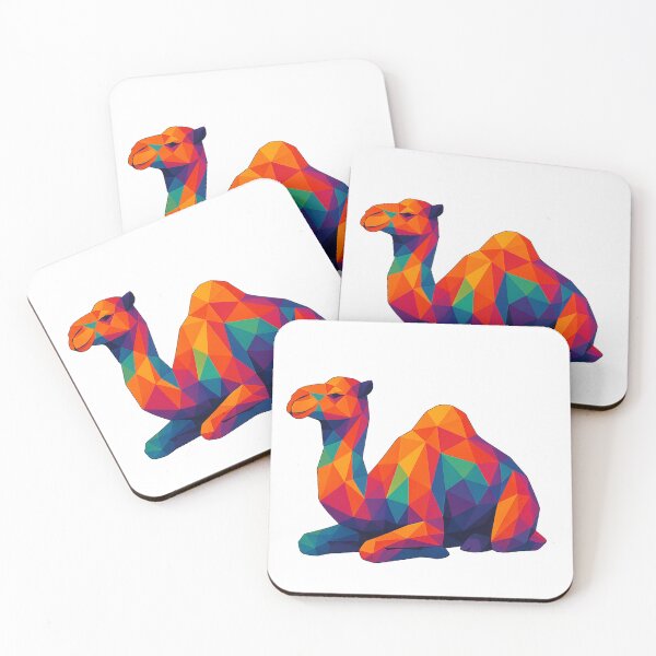 Item preview, Prismatic Camel Sitting designed and sold by TheWonkyEaselCo.