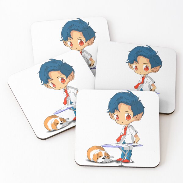 Item preview, Chibi boy ironing designed and sold by adastra3D.