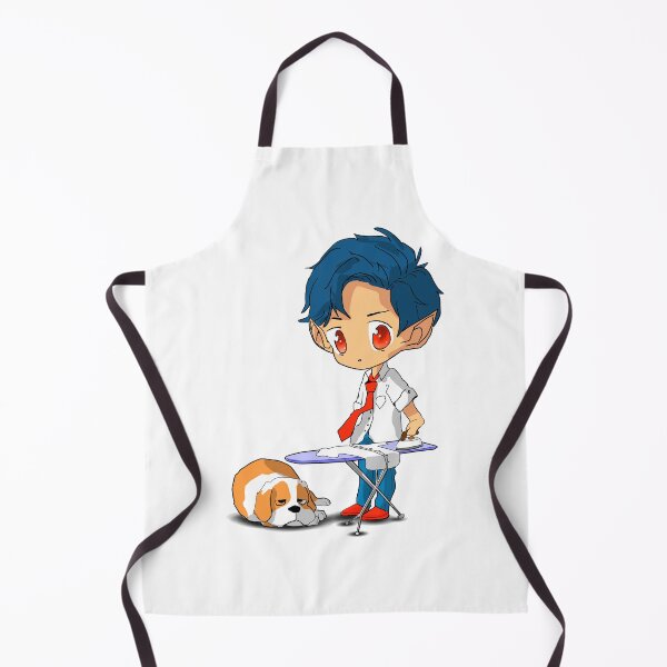Item preview, Chibi boy ironing designed and sold by adastra3D.