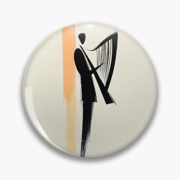 Item preview, Harpist performing on stage designed and sold by Made-by-Gus.