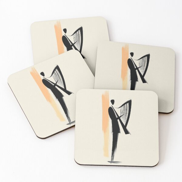 Item preview, Harpist performing on stage designed and sold by Made-by-Gus.