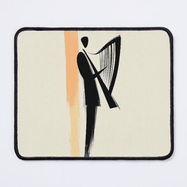 Item preview, Harpist performing on stage designed and sold by Made-by-Gus.
