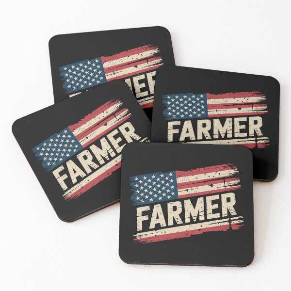 Item preview, USA Flag Farmer designed and sold by jkrphoto.