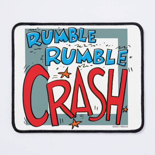 Item preview, Rumble Rumble Crash designed and sold by Bleeker Comic.