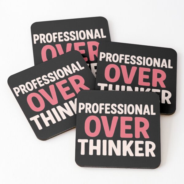 Item preview, Professional over-thinker designed and sold by WhimWiz.