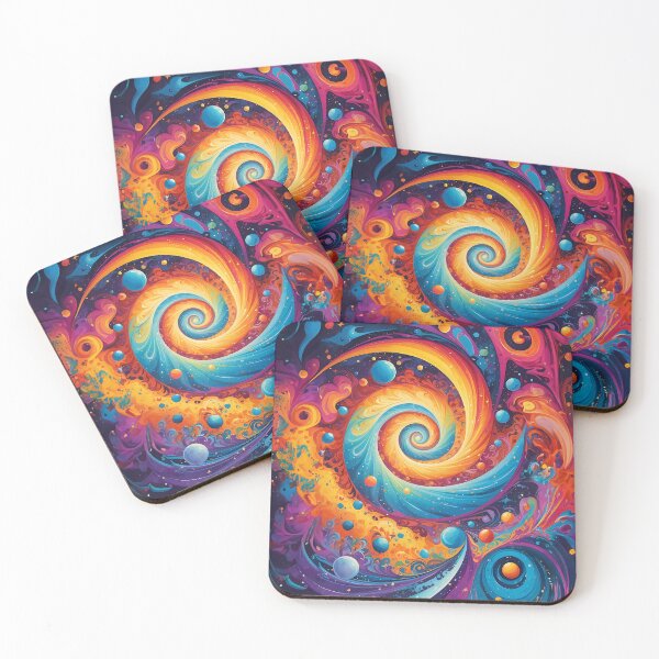 Item preview, Psychedelic Swirls 16 designed and sold by Made-by-Gus.