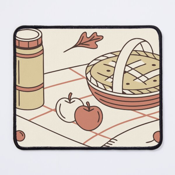 Item preview, Illustration of a Picnic Setup with Autumn Themed Elements designed and sold by Creative88Art.