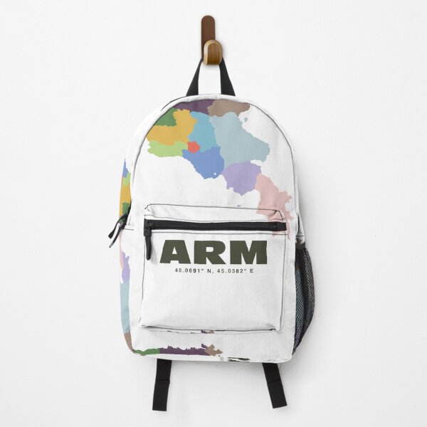 Item preview, Armenia Map - ARM ISO Code Wall Art designed and sold by CartoPrints.