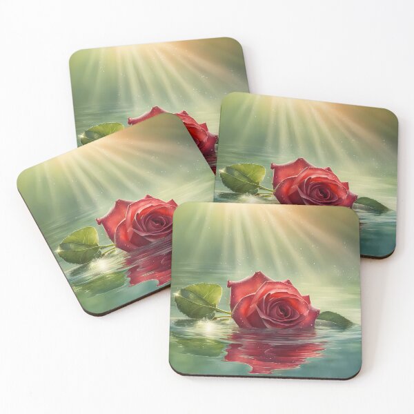 Item preview, Floating Red Rose designed and sold by CalmnessbyChoice.