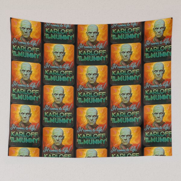 Item preview, The Mummy Lives | Boris Karloff 1930s Horror Tribute designed and sold by C-Collectible.