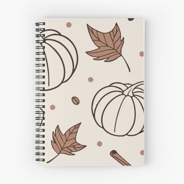 Item preview, Seamless Autumn Pattern with Pumpkins, Coffee Mugs, and Maple Leaves designed and sold by Creative88Art.