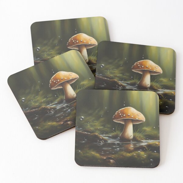 Item preview, Mushroom in Rain designed and sold by CalmnessbyChoice.