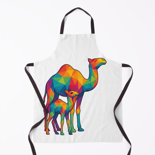 Item preview, Prismatic Camel with Calf designed and sold by TheWonkyEaselCo.