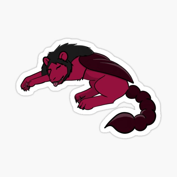 Item preview, Sleeping Manticore designed and sold by Diane's Dungeon.
