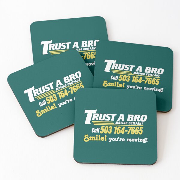 Item preview, Trust A Bro Moving designed and sold by CargoHoldDesign.