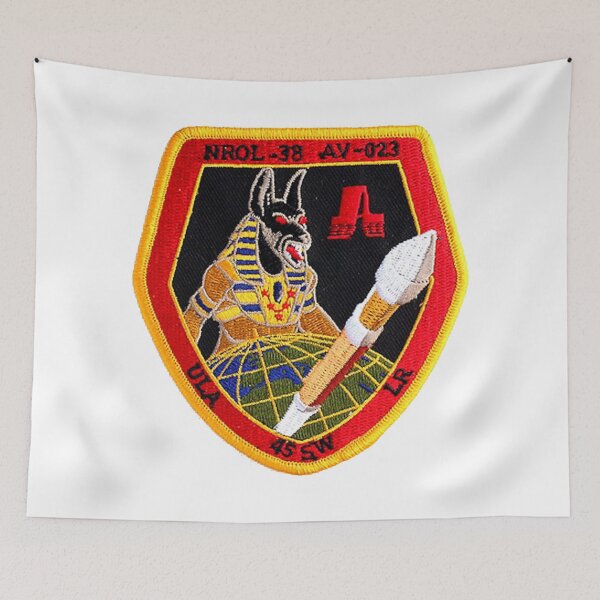 Item preview, NROL-38 (Anubis) Launch Team Logo designed and sold by Nikki SpaceStuffPlus.