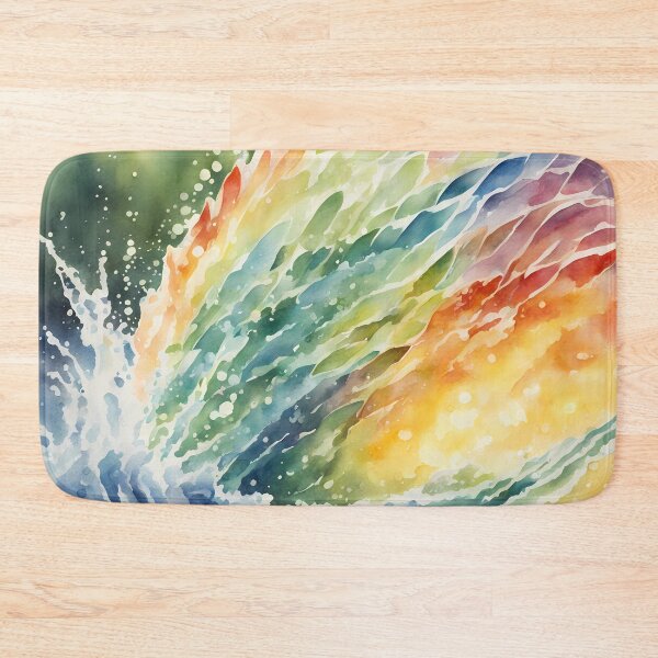 Item preview, Rainbow Splash in Lake designed and sold by CalmnessbyChoice.
