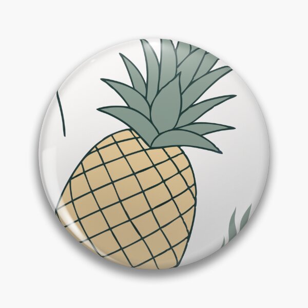 Item preview, Tropical Themed Design with Pineapple and Pastel Fruits designed and sold by Creative88Art.