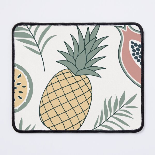 Item preview, Tropical Themed Design with Pineapple and Pastel Fruits designed and sold by Creative88Art.
