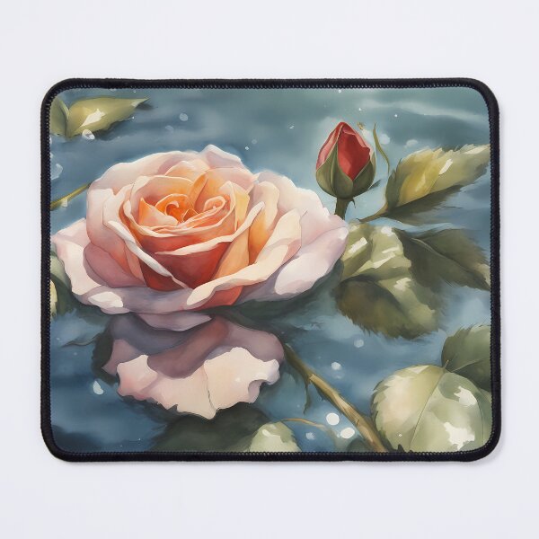 Item preview, Light Pink Rose in Water designed and sold by CalmnessbyChoice.