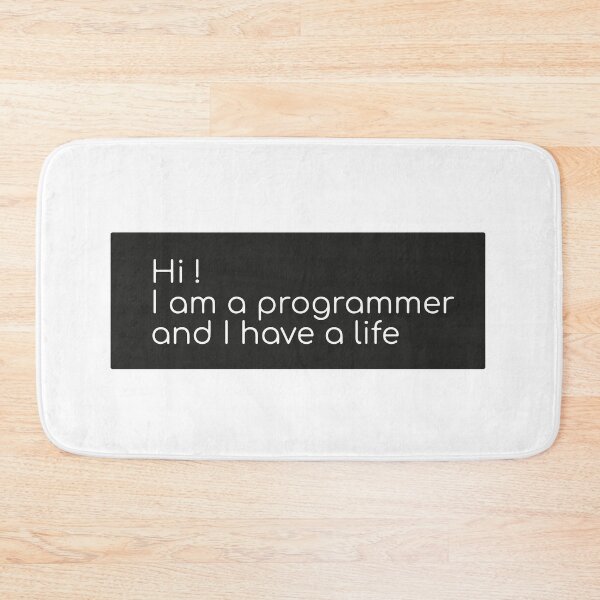 Item preview, I am programmer and i have a life designed and sold by notorius12.