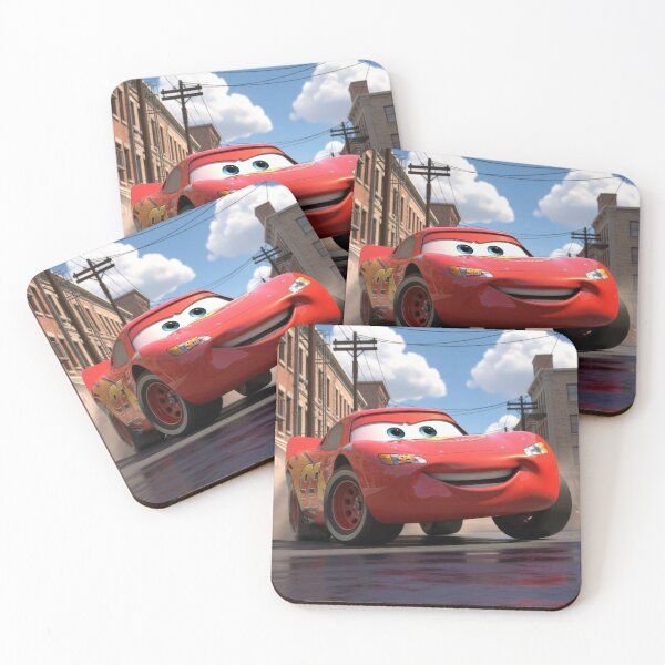 Item preview, Lightning McQueen Drift Through Main Street designed and sold by OwnByCats.
