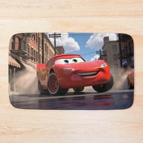 Item preview, Lightning McQueen Drift Through Main Street designed and sold by OwnByCats.