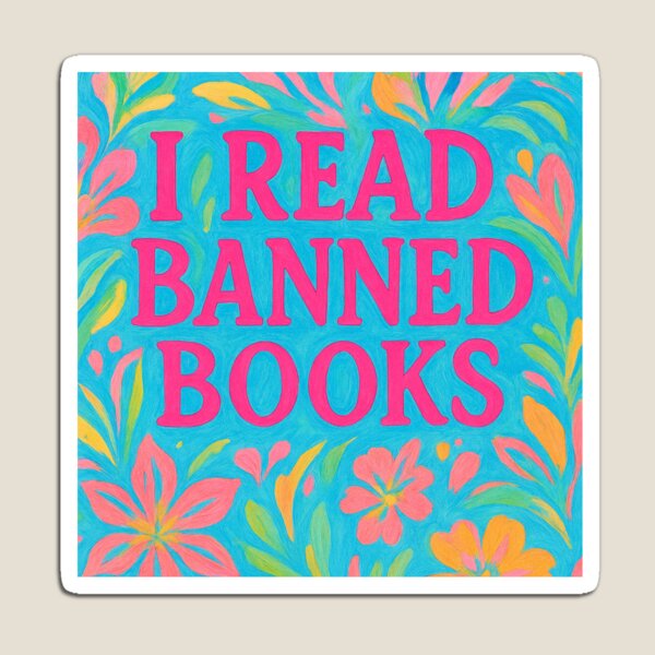 Item preview, I Read Banned Books designed and sold by WildlyCapable.