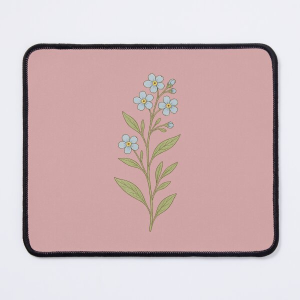 Item preview, Forget-me-not Branch – Botanical Blue Flower Art designed and sold by Planthem.