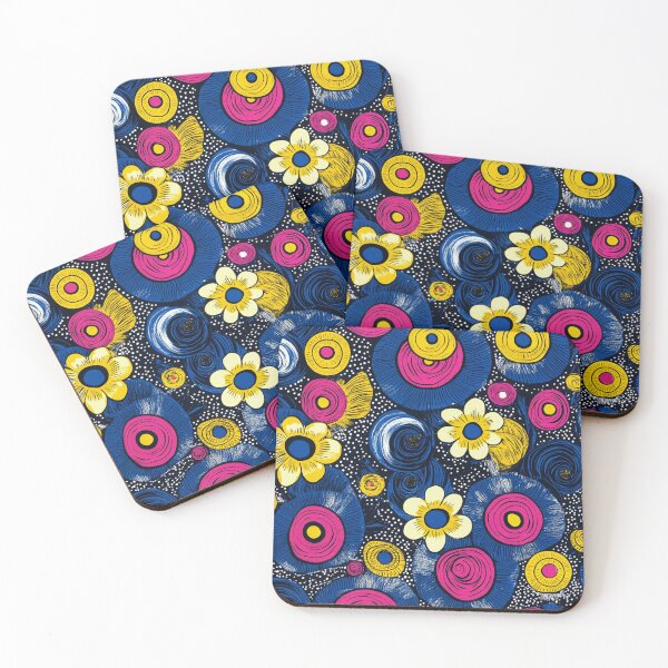 Item preview, Ankara Print – Bright African Wax Fabric Design designed and sold by Myra365Art.
