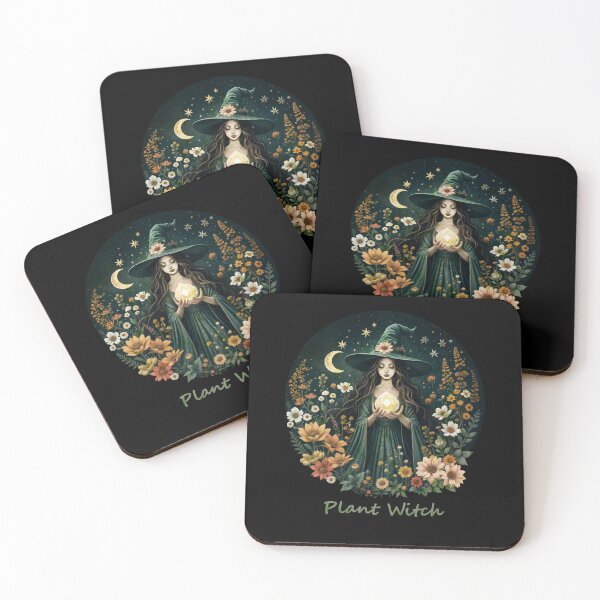 Item preview, Plant Witch Aesthetic, Botanical Magic & Wiccan Soul nature witch, herbalism, wicca, pagan, crystals, moon phases, earth magic designed and sold by Collagedream.