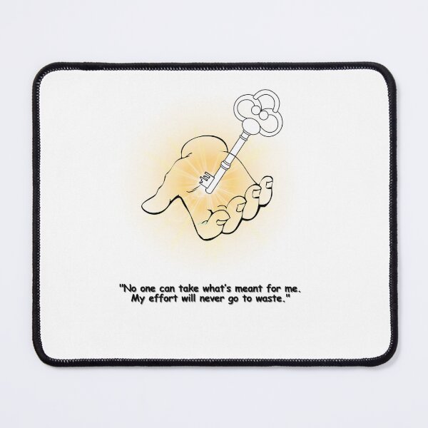 Item preview, Motivational Quote – No One Can Take What’s Meant for Me – Effort & Success Key Art designed and sold by Yaso studio .