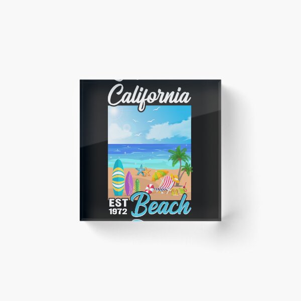 Item preview, California Beach EST. 1972 Summer Vacation designed and sold by Faiza Styles.