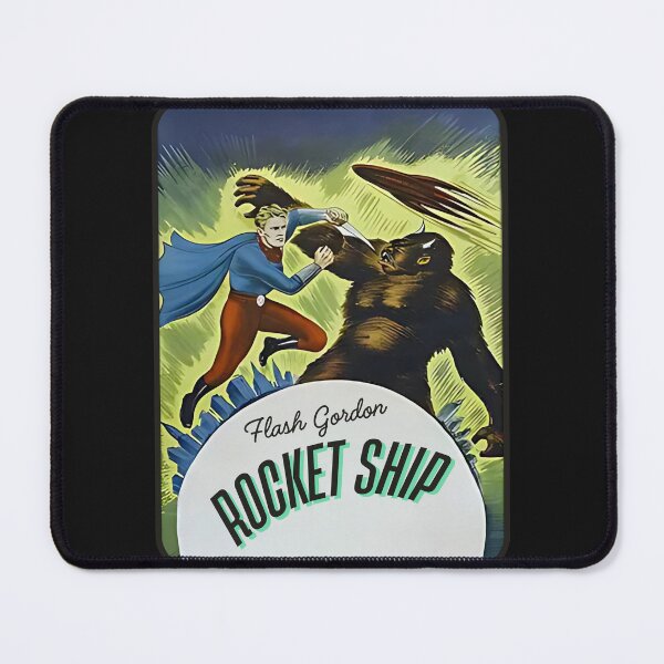 Item preview, Flash Gordon’s Rocket Ship | Retro Sci-Fi Adventure Tribute designed and sold by C-Collectible.