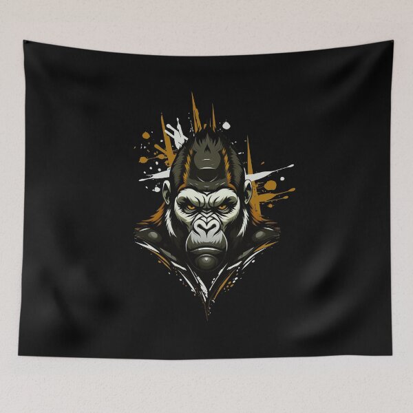 Item preview, Monkey Art - Orange designed and sold by StefAnimal.