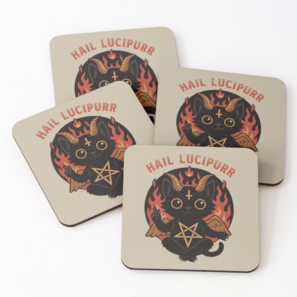 Item preview, All Hail Lucipurr designed and sold by BurunaMD.