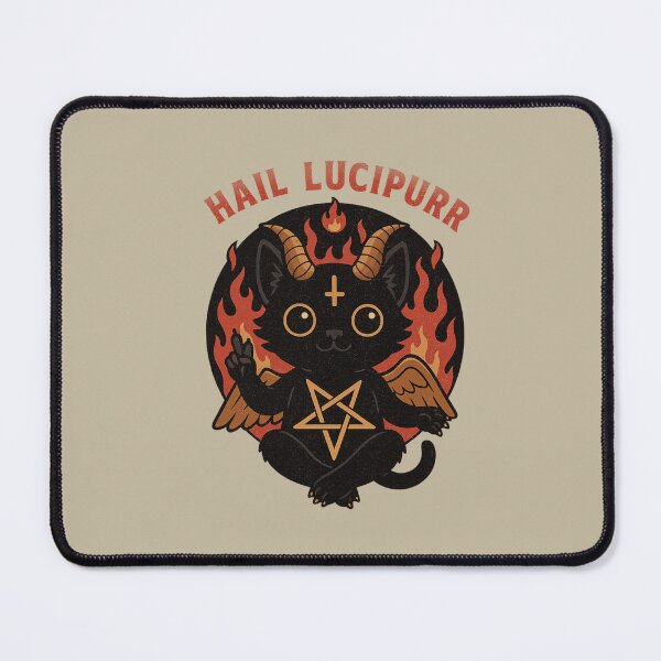 Item preview, All Hail Lucipurr designed and sold by BurunaMD.