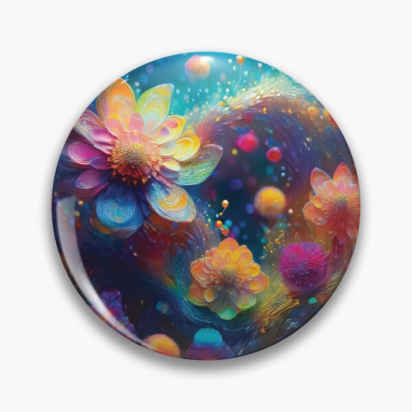 Item preview, Surreal Dreamlike Flowers Melting in a Vibrant Mystical Abstract World design. designed and sold by HEMRO.