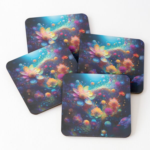 Item preview, Surreal Dreamlike Flowers Melting in a Vibrant Mystical Abstract World design. designed and sold by HEMRO.