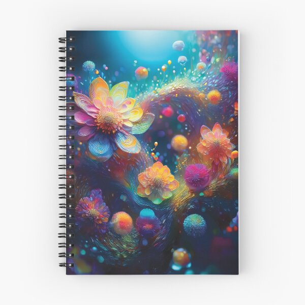 Item preview, Surreal Dreamlike Flowers Melting in a Vibrant Mystical Abstract World design. designed and sold by HEMRO.