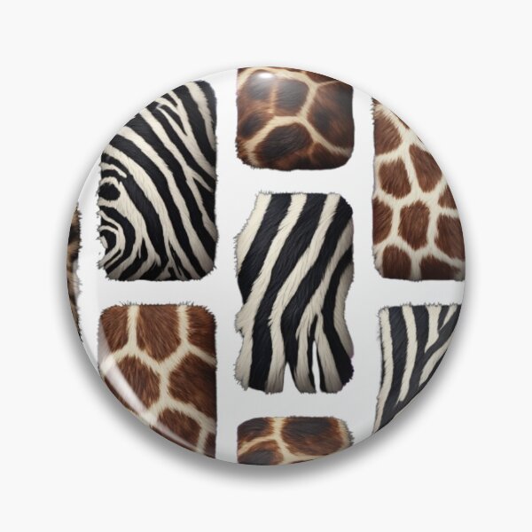 Item preview, Surreal Animal Fur Collage – Tiger, Zebra, Giraffe designed and sold by ArtiQreate.