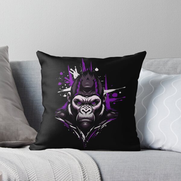 Item preview, Monkey Art - Purple designed and sold by StefAnimal.