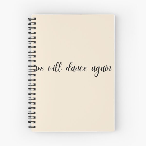 Item preview, cursive we will dance again - 10/7 designed and sold by jessicaleah15.