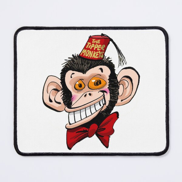 Item preview, Tipper Monkey by Ian Baker designed and sold by IanBakerToons.