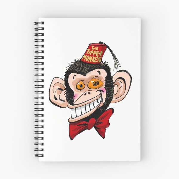Item preview, Tipper Monkey by Ian Baker designed and sold by IanBakerToons.