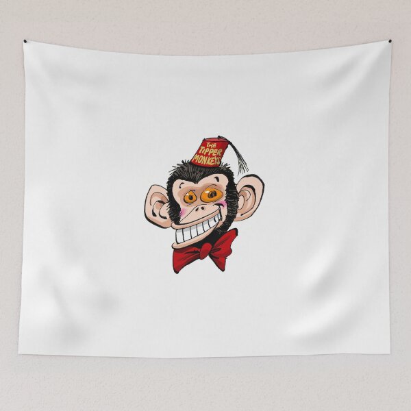 Item preview, Tipper Monkey by Ian Baker designed and sold by IanBakerToons.