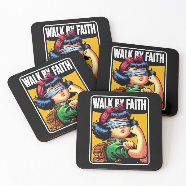 Item preview, 2 Corinthians 5:7 For We Walk By Faith Not By Sight designed and sold by plushism.